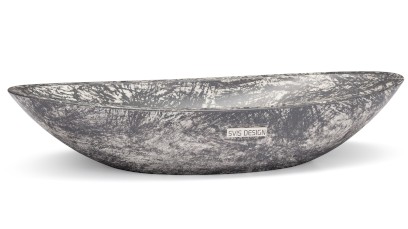 Umyvadlo 60 cm ORION BASIC - STONE, šedá, lak mat