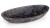 Miska 19 cm ORION BASIC - DARK STONE modrá, okrová a černá, lak mat