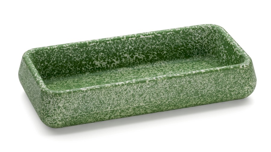 Miska 18,5 cm PERSEUS BASIC - SPLASH, zelená, lak mat