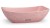 13570-umyvadlo_virgo_sandblasted_verylightterracotta_01 Umyvadlo 50 cm VIRGO SANDBLASTED - velmi světlá cihlově červená, bez dekoru, lak mat