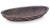 Miska 19 cm DIAMOND BASIC - DARK STONE modrá, okrová a černá, lak mat