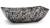 15328-umyvadlo_virgo_basic_punk_blackandchampagne_01 Umyvadlo 50 cm VIRGO BASIC - PUNK, černá a champagne, lak polomatný