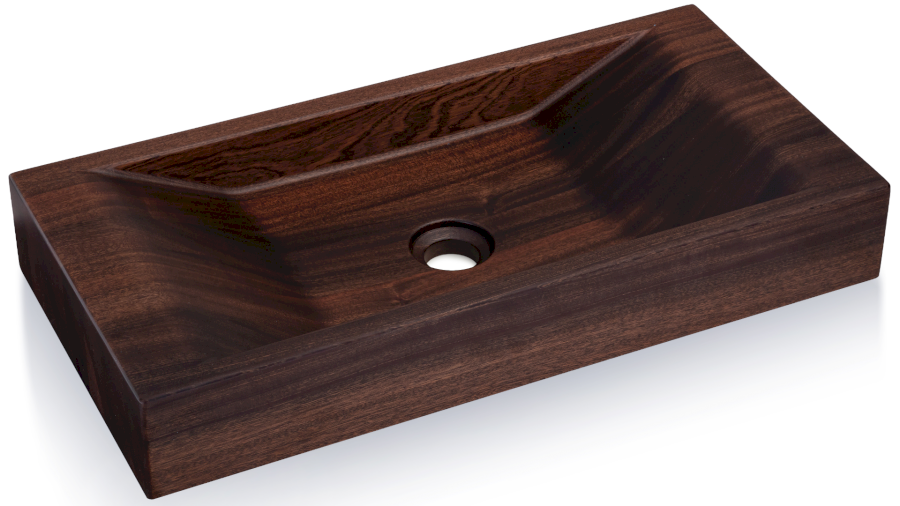 Umyvadlo SIRIUS 60 cm SAPELLI lak lesklý natural