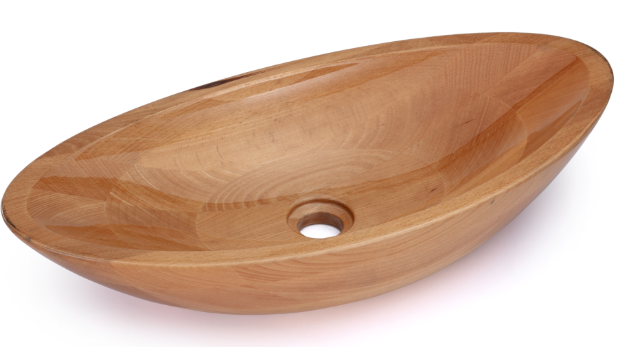 Umyvadlo ORION 60 cm BUK lak matný natural