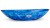 Umyvadlo 60 cm DIAMOND BASIC - HURRICANE, modrá, lak mat