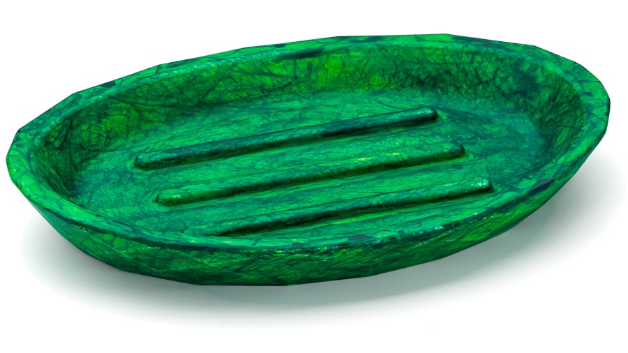 Mýdlenka 15 cm DIAMOND BASIC - HURRICANE zelená, lak mat