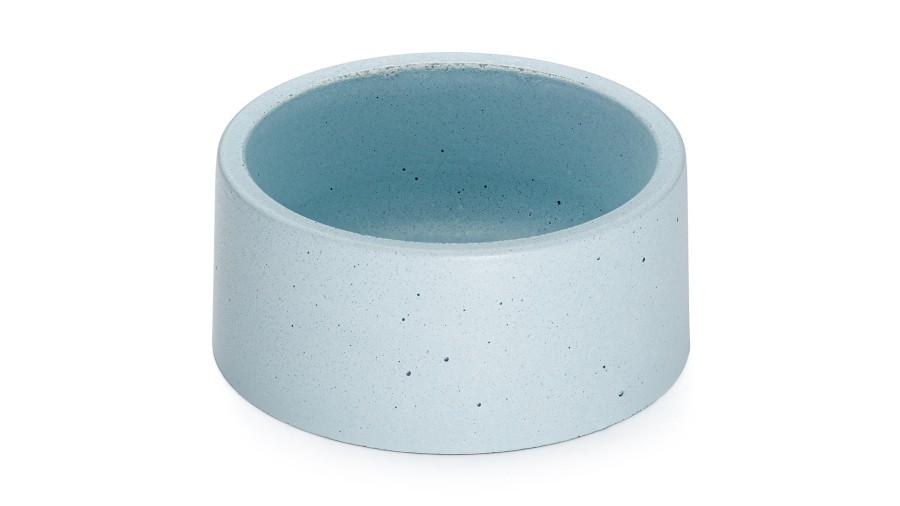 Box COLUMBA BASIC 001 - velmi světlá kobaltově modrá, bez dekoru, lak mat