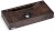 Umyvadlo 60 cm SIRIUS BASIC - DARK STONE modrá, okrová a černá, lak mat