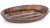 Mýdlenka betonová 15 cm ORION BASIC - přírodní, dekor SMOKED METAL černá a měděná, lak mat