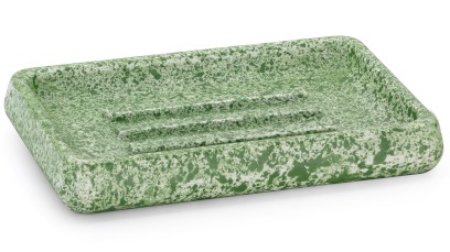 Mýdlenka 14,5 cm PERSEUS BASIC - SPLASH zelená, lak mat