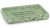 Mýdlenka 14,5 cm PERSEUS BASIC - SPLASH zelená, lak mat
