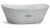 12263-umyvadlo_libra_sandblasted_natural_01 Umyvadlo 50 cm LIBRA SANDBLASTED - natural, bez dekoru, lak mat